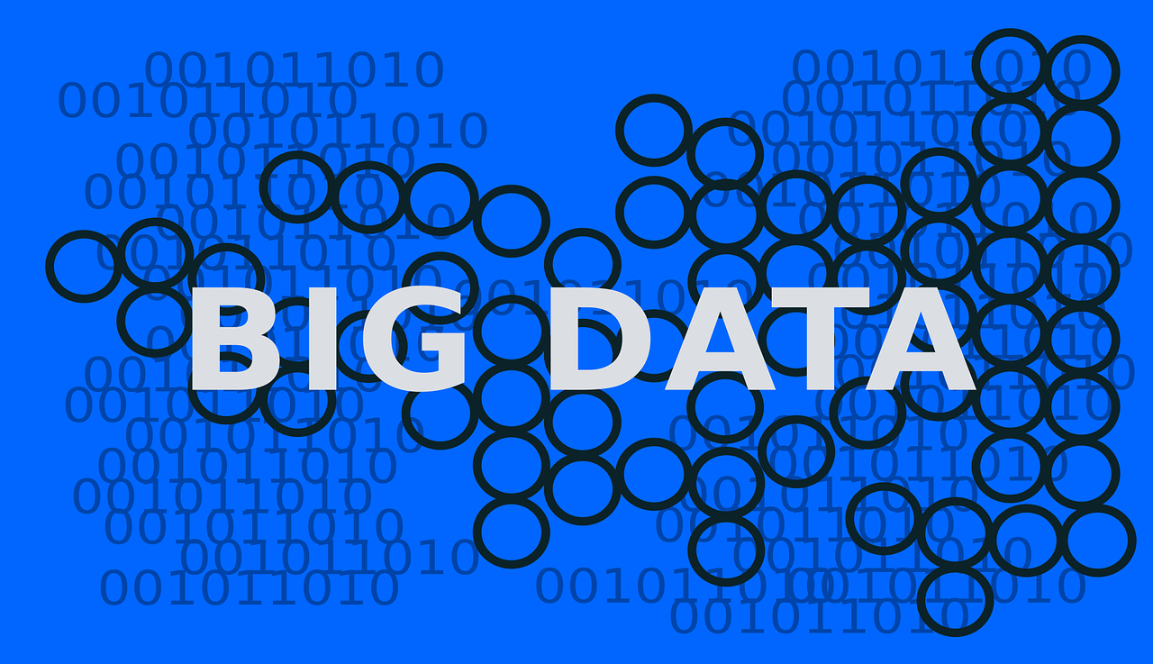 Words 'Big Data' over ones and zeros